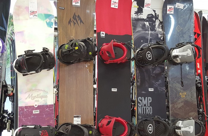 Promotion Snowboard et Fixation