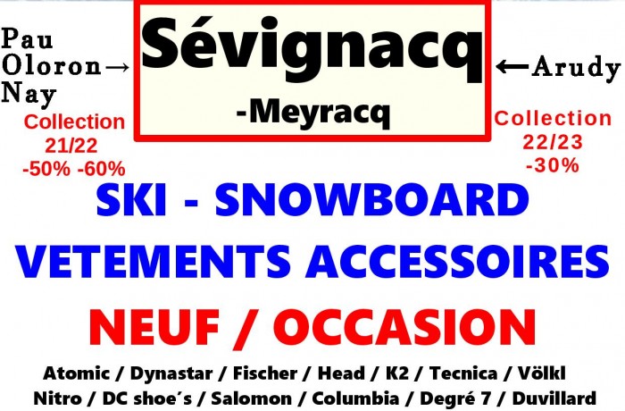 Déstockage et Dépôt Vente Ski Snow Vêtements Accessoires