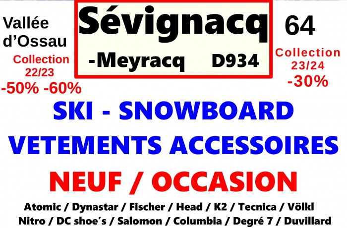 DESTOCKAGE - DEPOT VENTE - SKI - SNOW - VETEMENTS -...