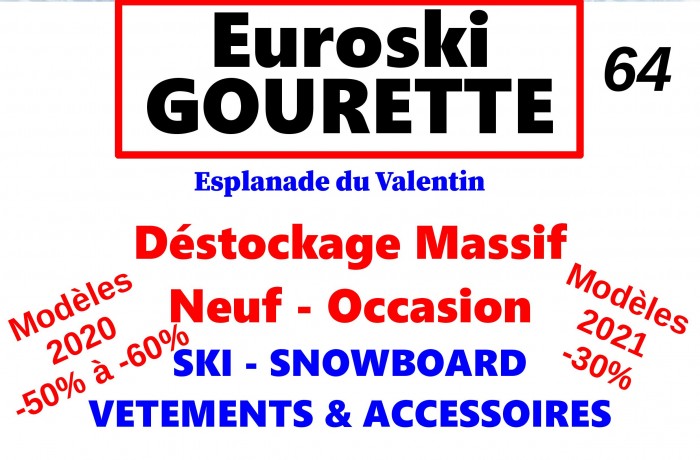 20ème Foire aux Skis. Déstockage Massif Skis Snow Vêtements