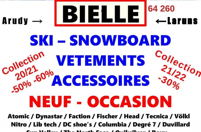 Déstockage Dépôt-vente Ski Snowboard Vêtements